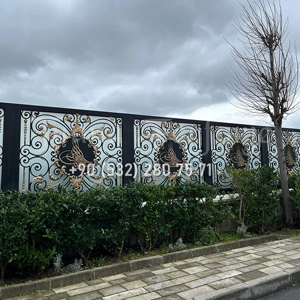 Balkon Korkuluk Modelleri-Balkon Korkulukları-Ferforje Demir Balkon Korkuluğu