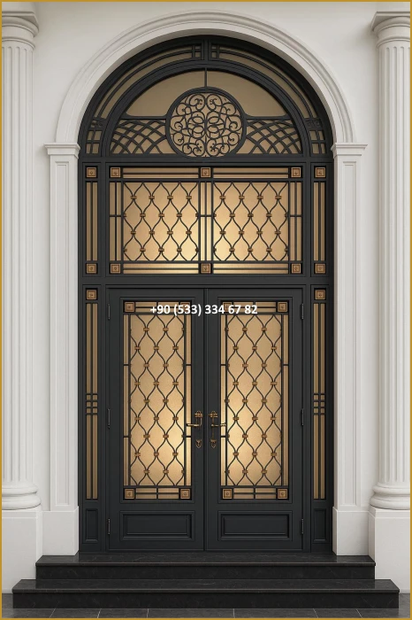 VİLLA KAPILARI-FERFORJE VİLLA KAPILAR-VİLLA GİRİŞ KAPILAR-BAHÇE KAPILARI fer8300